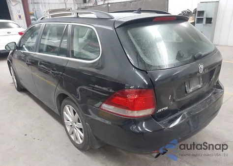 2014 Volkswagen Jetta Sportwagen 2.0L Tdi z USA, uszkodzony, nr VIN 3VWPL7AJ2EM608433